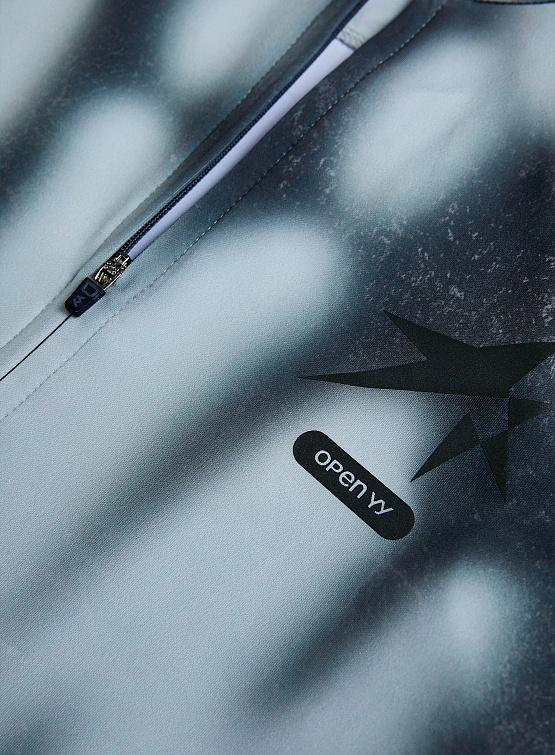 Женская толстовка на молнии OPEN YY Skiing Graphic Zip Jacket Charcoal