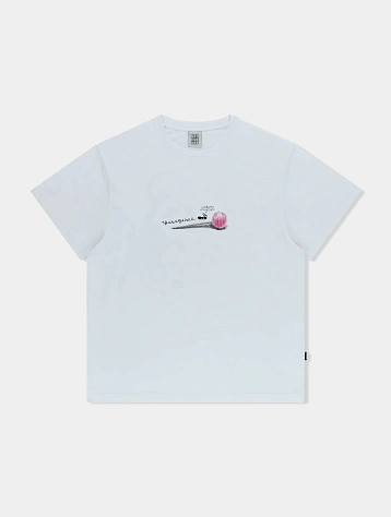 Футболка YESEYESEE Anthill Logo Tee White