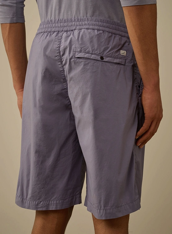 Шорты C.P. Company 50 Fili Stretch Cargo Lens Lavander Violet