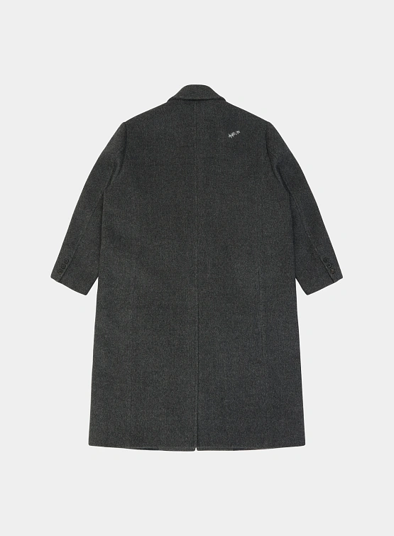 Пальто ADERERROR BK Tag Coat 01 Charcoal