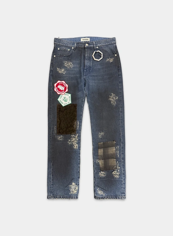 Джинсы ALCHEMIST Dean Patch Dark Indigo