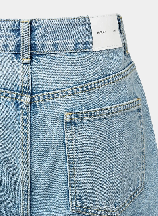 Джинсы AMOMENTO Men's Recycle Cotton Light Blue