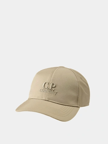 Кепка C.P. Company Chrome-R Logo Cap Vintage Khaki