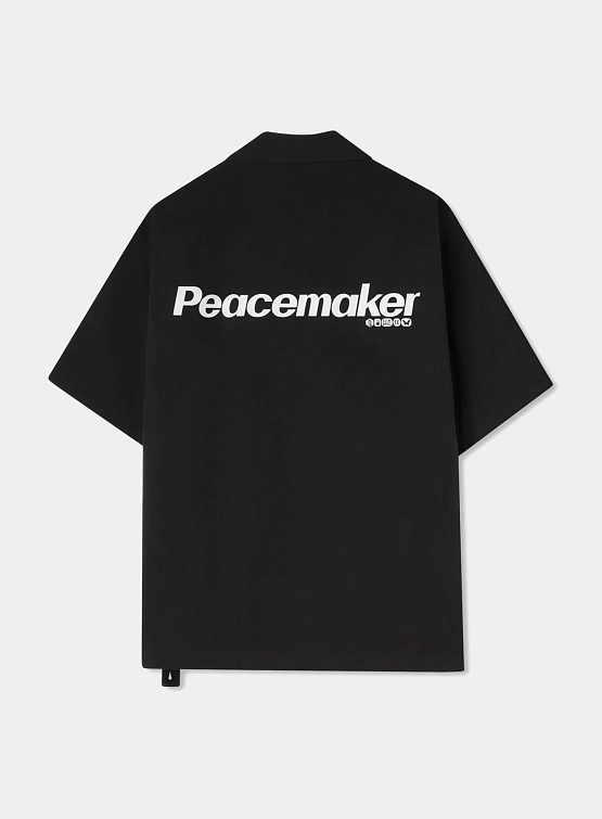 Рубашка OAMC Peacemaker Boxi S/S Shirt Black