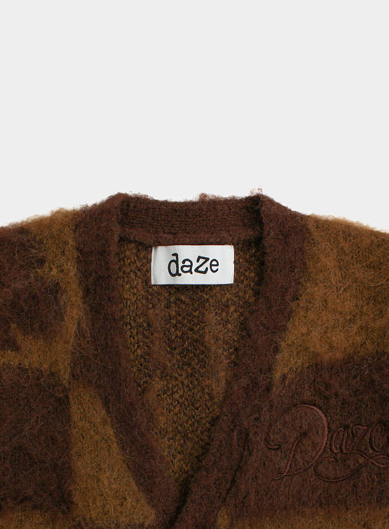 Кардиган DAZE Devil Logo Brown