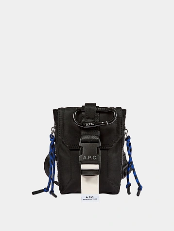 Сумка A.P.C. Trek Crossbody Pouch Noir