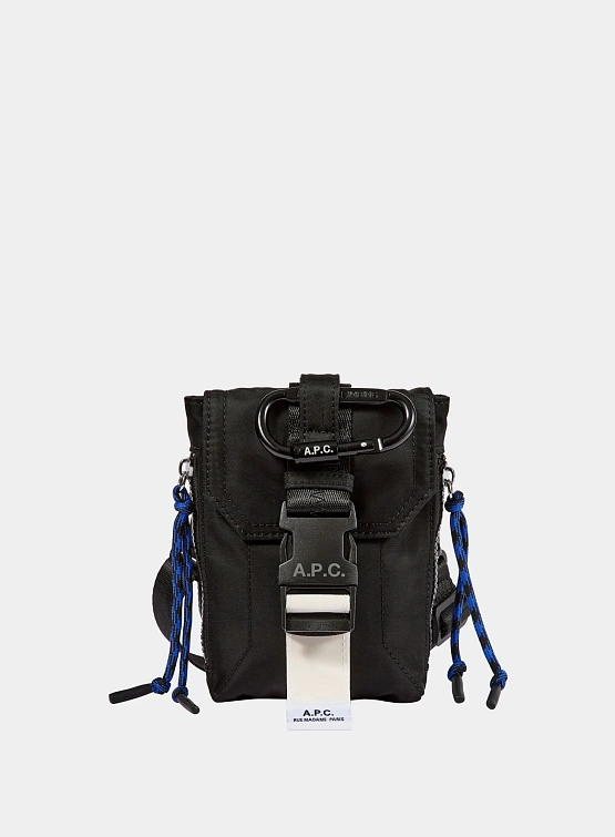 Сумка A.P.C. Trek Crossbody Pouch Noir