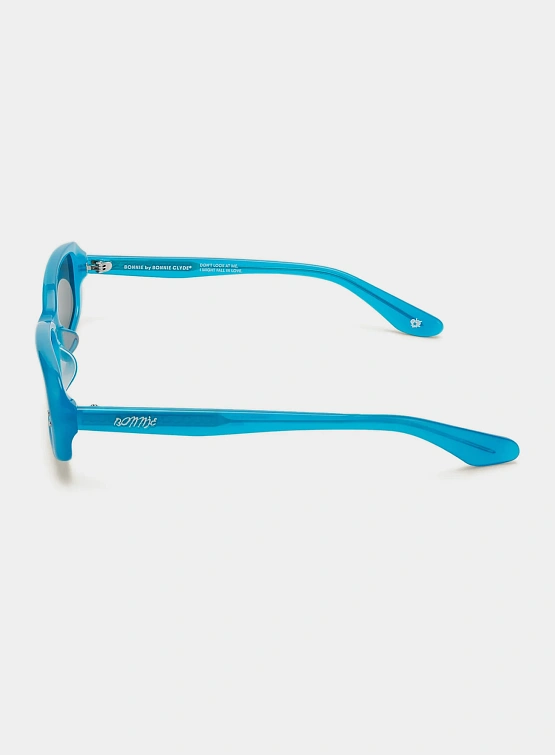 Очки Bonnie Clyde Rodeo Turquoise & Black Lens