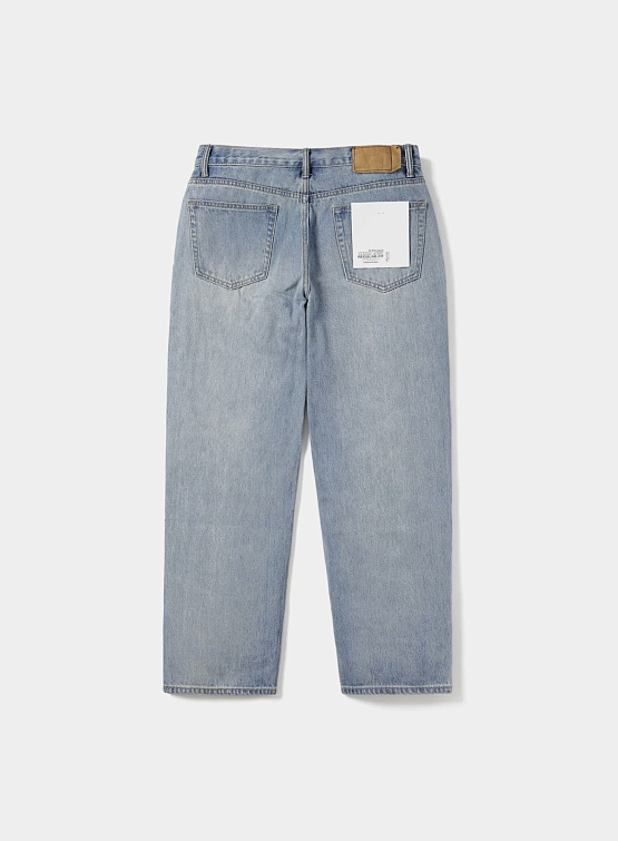 Джинсы thisisneverthat Regular Jeans Washed Blue