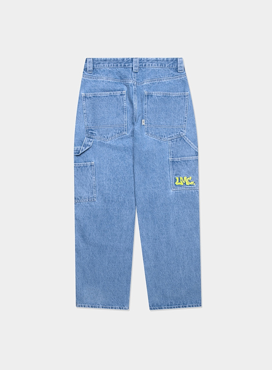 Джинсы LMC Graffiti Denim Carpenter Pants Light Blue