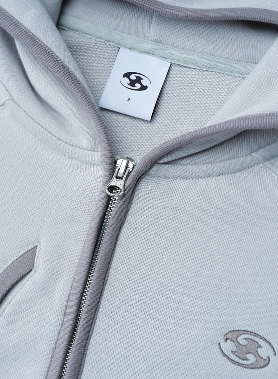 Зип-худи SAN SAN GEAR Hoodie Zip-Up Grey
