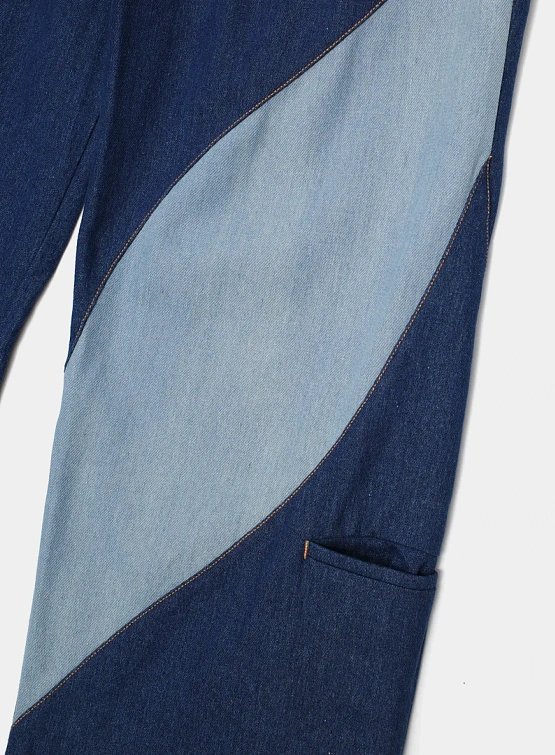 Брюки Jungles Jungles Denim Slant Indigo Washed Denim