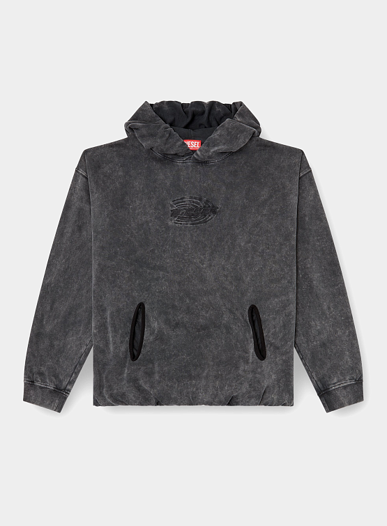 Худи Diesel S-Boxstic-Hood Felpa Grey
