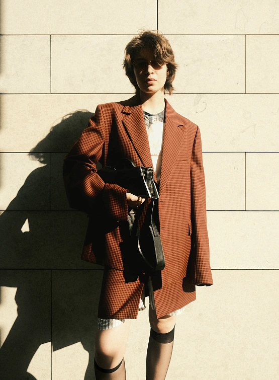 Женская юбка Botter Swim Skirt Red Checks