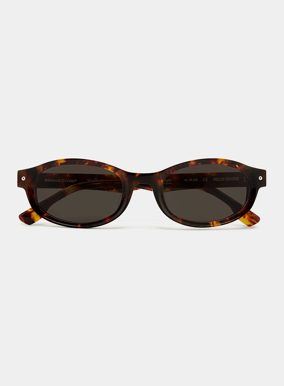Очки Bonnie Clyde Roller Coaster Tortoise & Black Lens