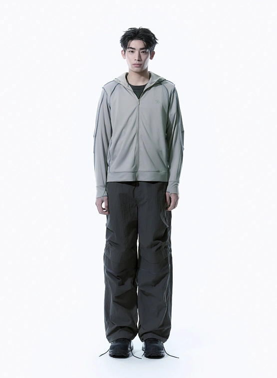 Зип-худи SAN SAN GEAR Overlock Mesh Grey