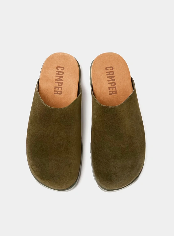Сабо Camper Brutus Nubuck Green