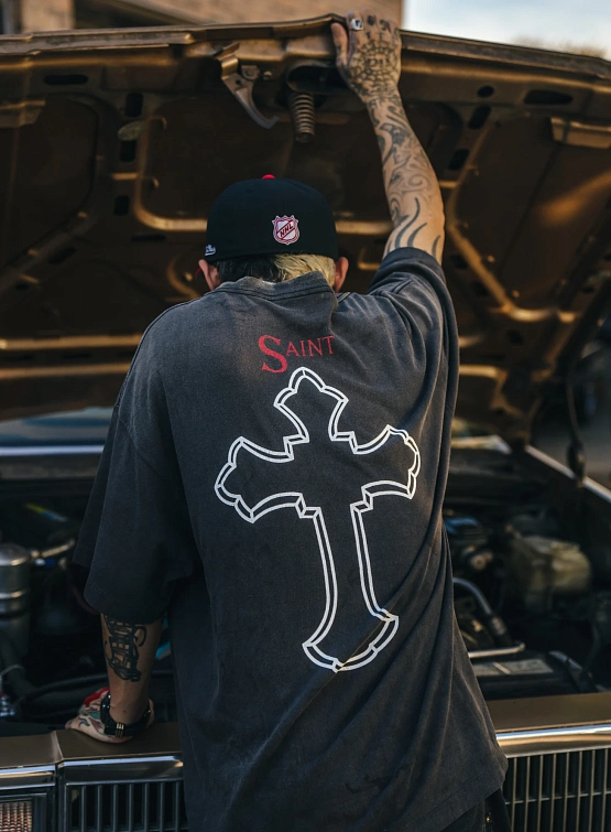 Футболка SAINT MXXXXXX 2Pac SS Tee Black