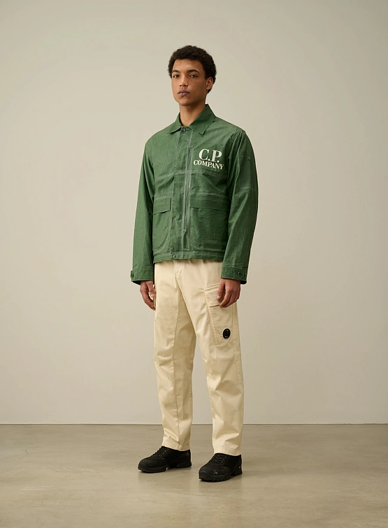 Овершот C.P. Company TOOB-Two Jacket Duck Green