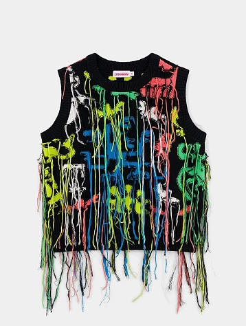 Жилет Charles Jeffrey Loverboy Guddle Vest Multi