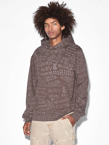 Худи Ksubi Heroism Kash Hoodie Java Brown