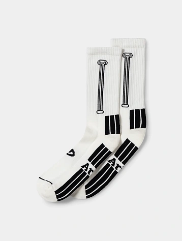 Носки ARIES Column Sock White