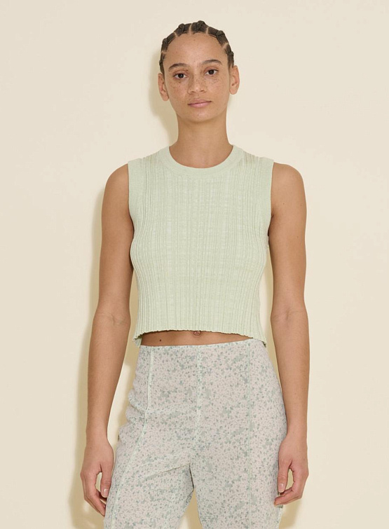 Женский жилет HOLZWEILER Cumo Cropped Knit Lt. Green mix