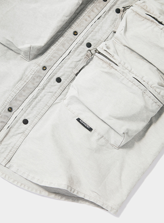 Овершот NemeN Zipped Parachute Overshirt Vulcan Soil