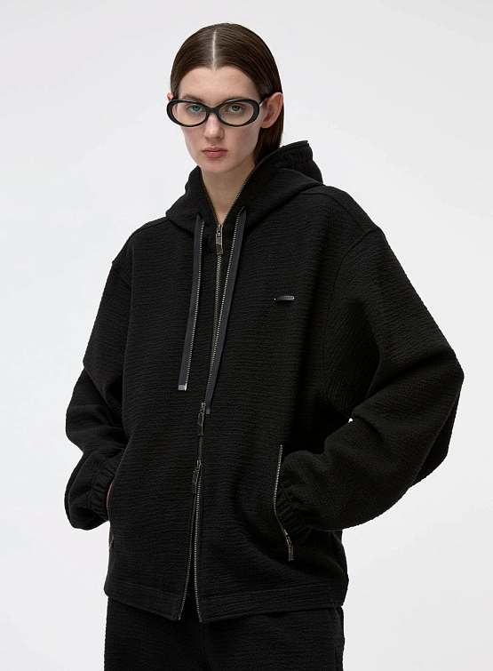 Зип-худи ADERERROR Realce Product. 31 Black