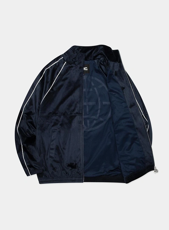Олимпийка LMC Velour Piping Jacket Navy