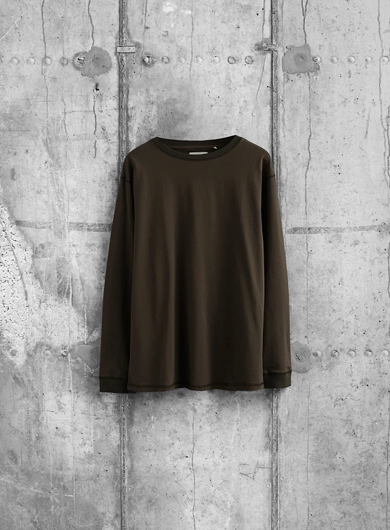 Лонгслив Satta Organic Longsleeve Charcoal