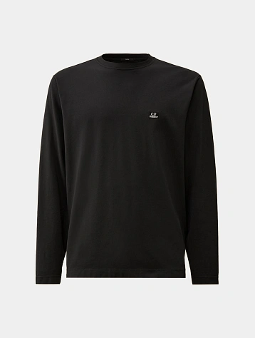 Лонгслив C.P. Company Tacting Piquet Black