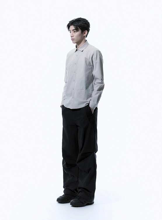 Брюки SAN SAN GEAR Linen Block Black