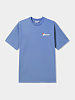 Футболка Butter Goods Equipment Pigment Dye Tee Cornflower