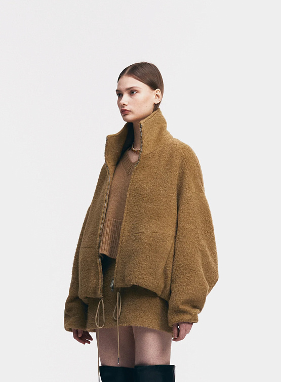 Женская куртка из шерсти System High Neck Jumper