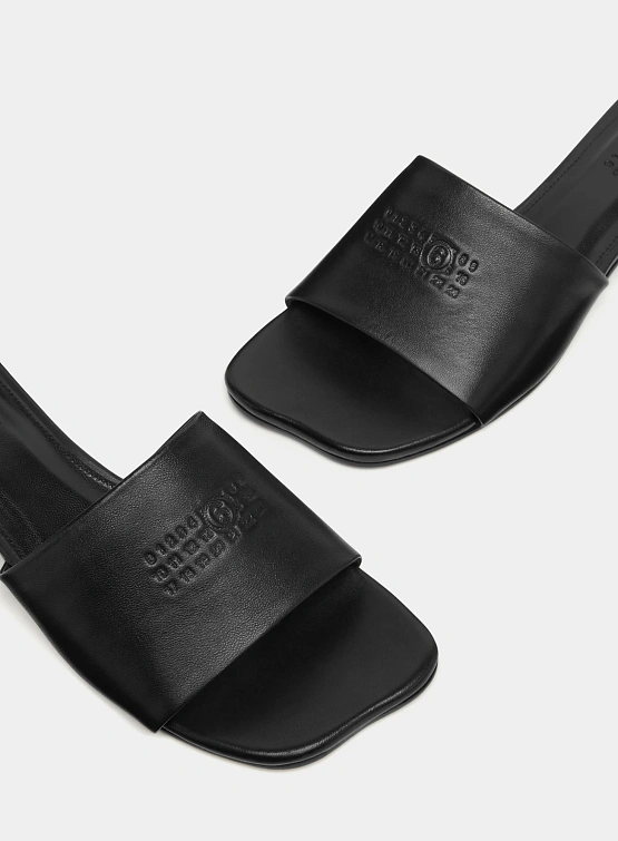 Женские сандалии MM6 Maison Margiela Anatomic Black