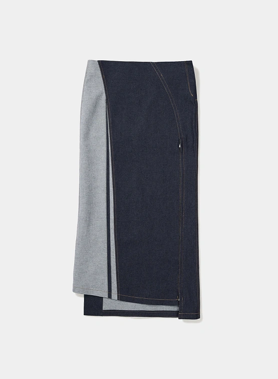 Женская юбка XLIM EP.7 WOMEN 01 Navy Denim