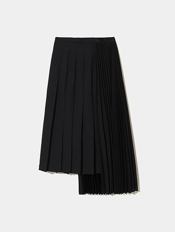 Женская юбка UNDERCOVER Pleated Skirt Side Zipper Black