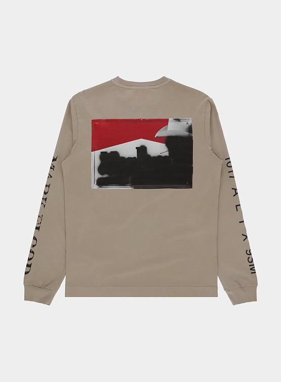 Лонгслив 1017 ALYX 9SM L/s Graphic T-Shirt Tan