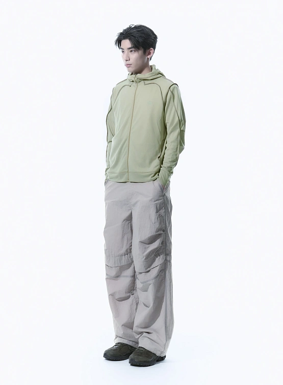 Зип-худи SAN SAN GEAR Overlock Mesh Light Green