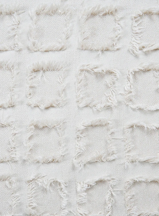 Рубашка lorenz Checked Fringe Shirt Off White