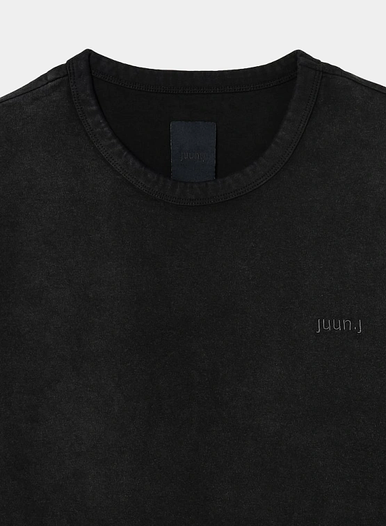Футболка JUUN.J Garment Dying Short Sleeve-Grey