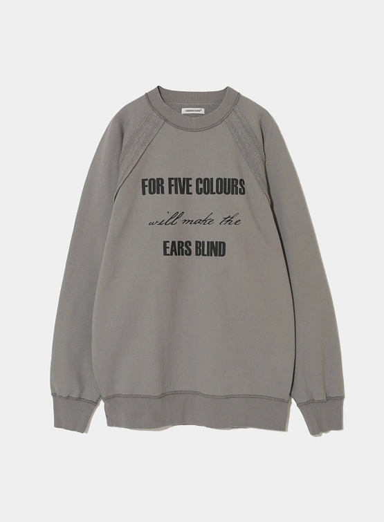 Свитшот UNDERCOVER Reversible Graphic Print Gray