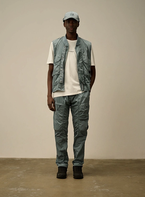 Футболка C.P. Company 24/1 Jersey Logo Gauze White