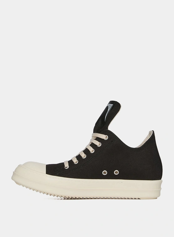 Кеды RICK OWENS DRKSHDW Low Sneaks Black/Milk/Milk