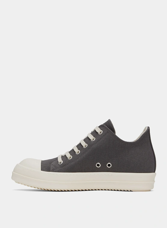 Кеды RICK OWENS DRKSHDW Low Sneaks Darkdust/Milk/Milk