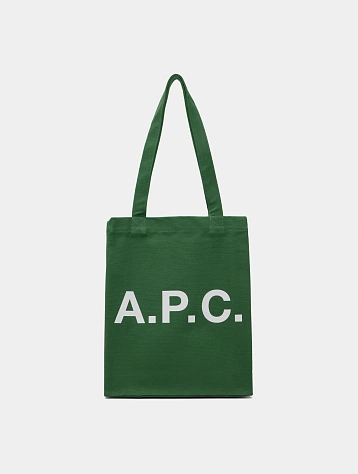 Тоут A.P.C. Lou Tote Bag Vert Sapin