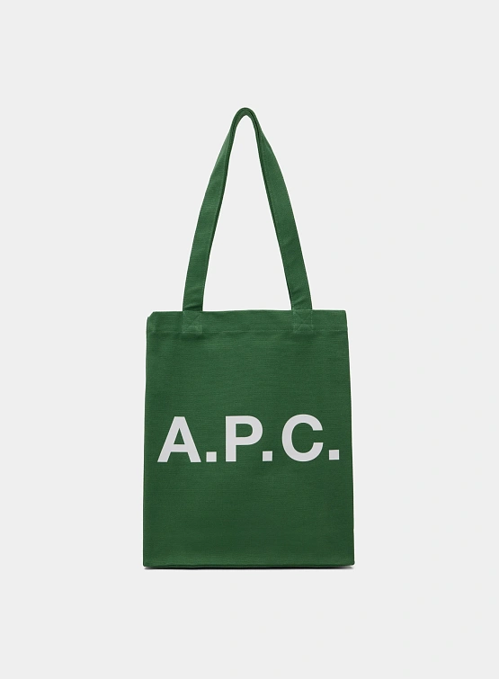 Тоут A.P.C. Lou Tote Bag Vert Sapin