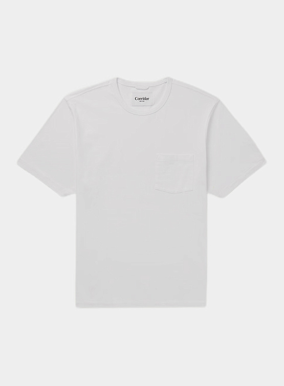 Футболка Corridor Organic Garment Dyed Tee White