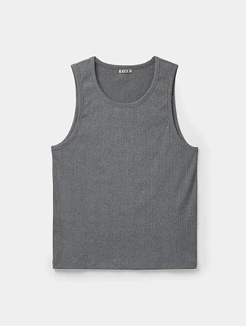 Майка COOR Scoop-Neck Ribbed Tank Gray